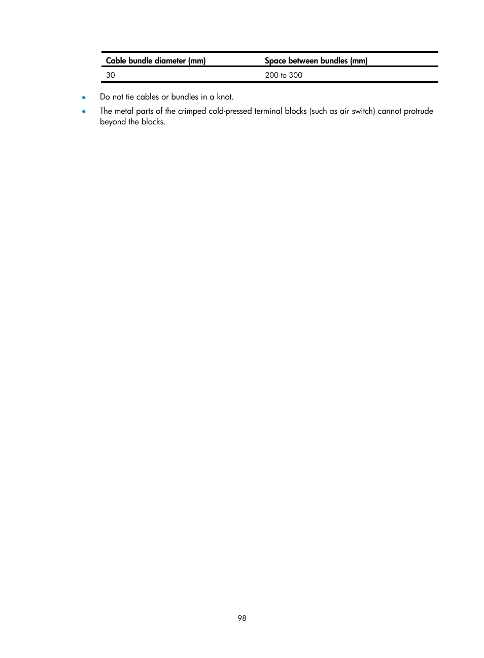 H3C Technologies H3C S10500 Series Switches User Manual | Page 106 / 115