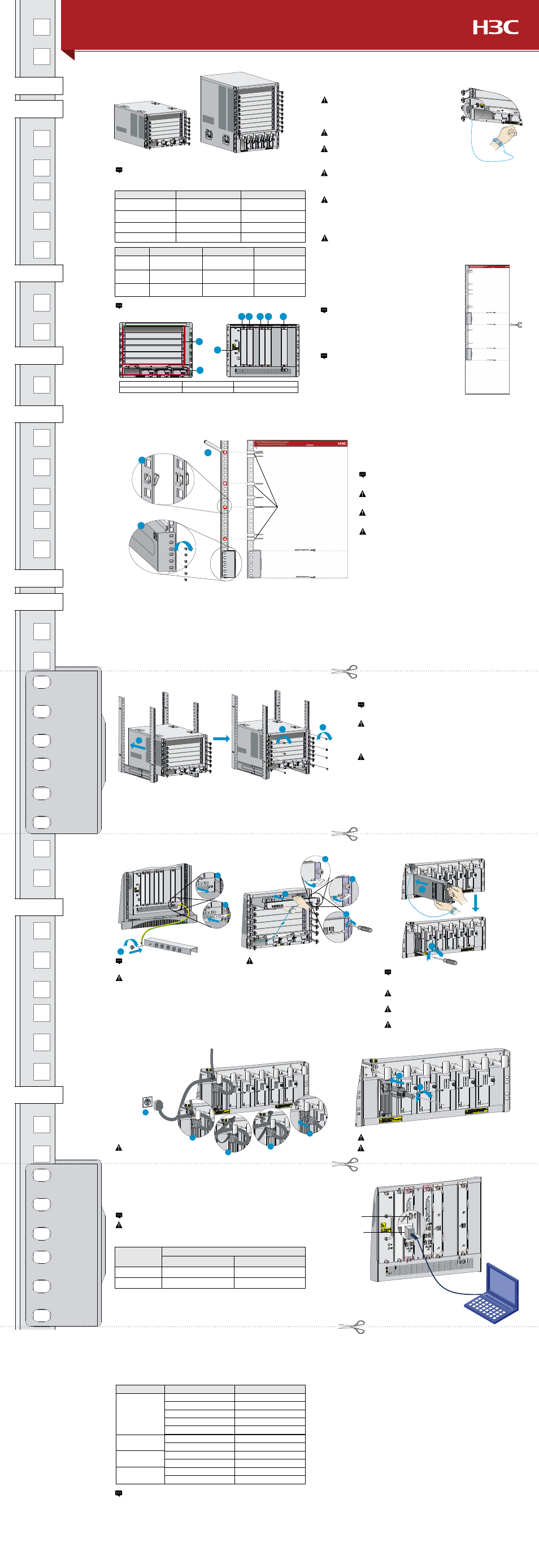 H3C Technologies H3C S10500 Series Switches User Manual | 1 page