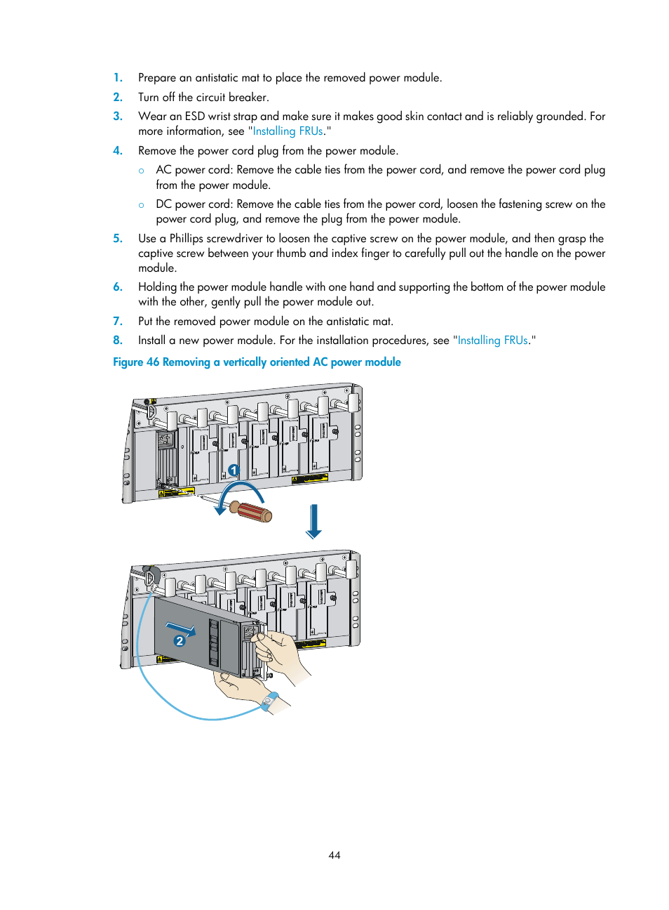 H3C Technologies H3C S10500 Series Switches User Manual | Page 54 / 140