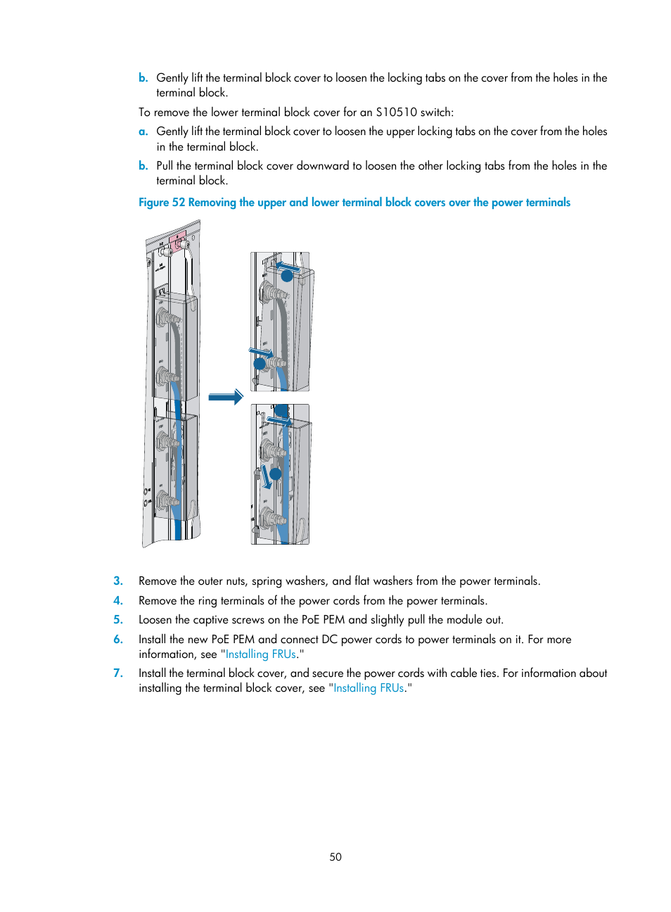 H3C Technologies H3C S10500 Series Switches User Manual | Page 60 / 140