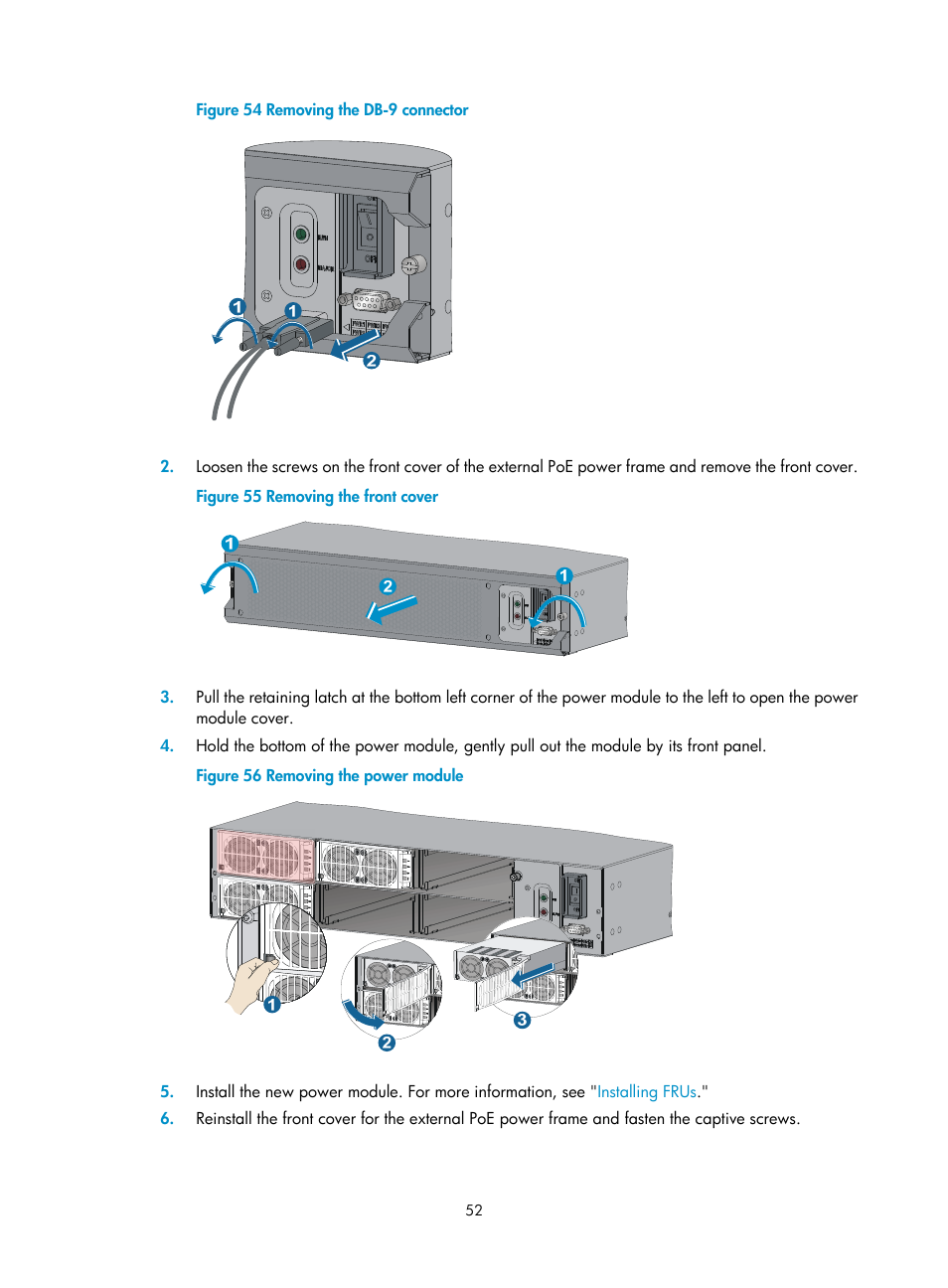 H3C Technologies H3C S10500 Series Switches User Manual | Page 62 / 140