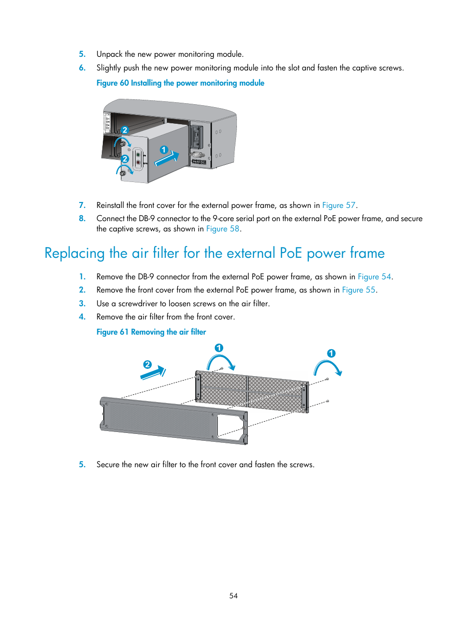 H3C Technologies H3C S10500 Series Switches User Manual | Page 64 / 140