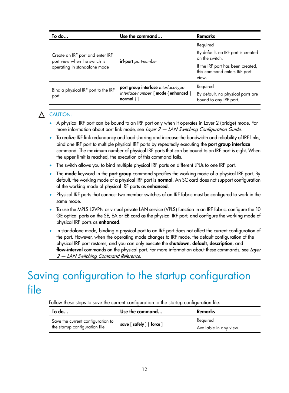 H3C Technologies H3C S10500 Series Switches User Manual | Page 18 / 58