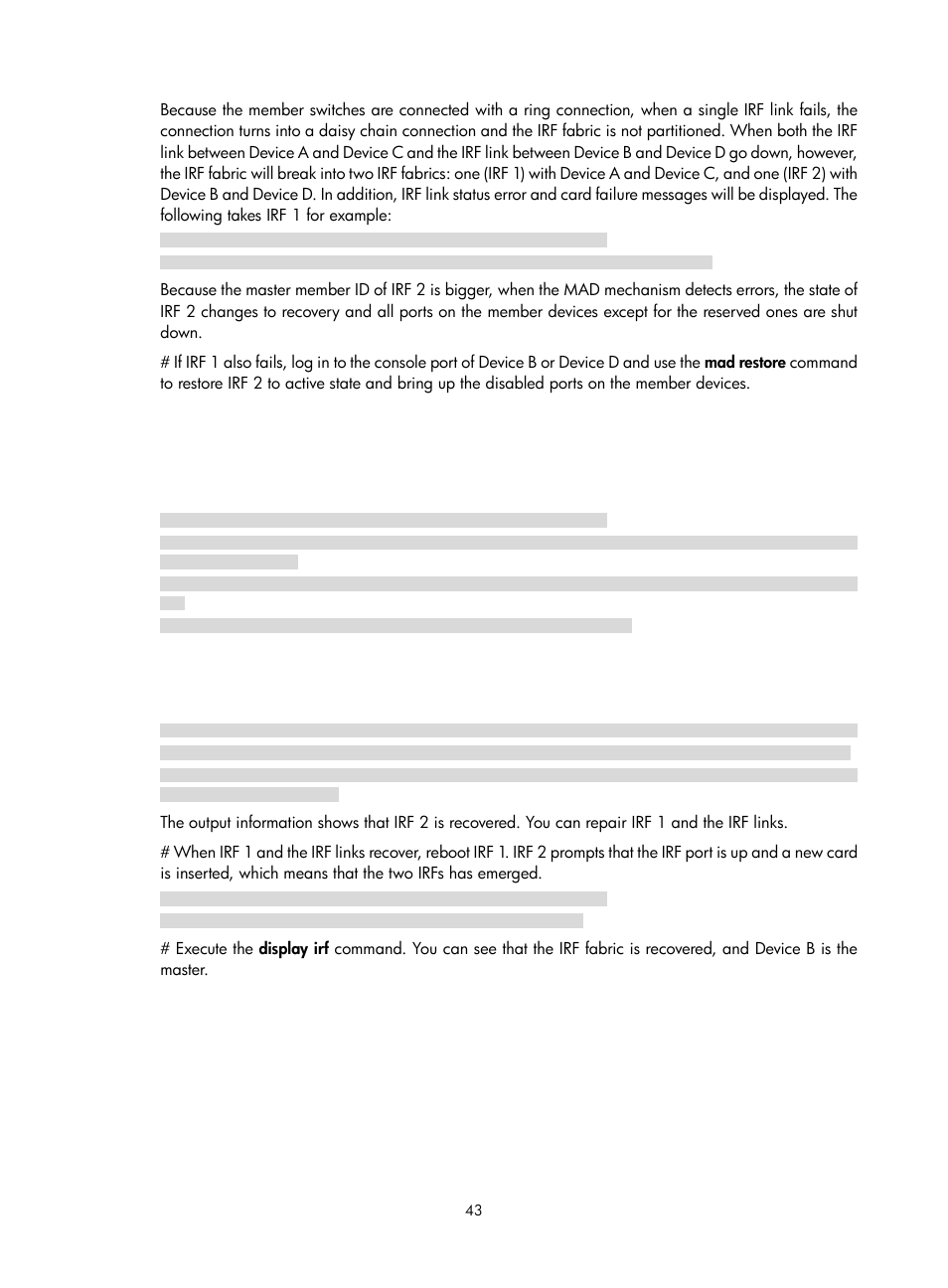 H3C Technologies H3C S10500 Series Switches User Manual | Page 49 / 58