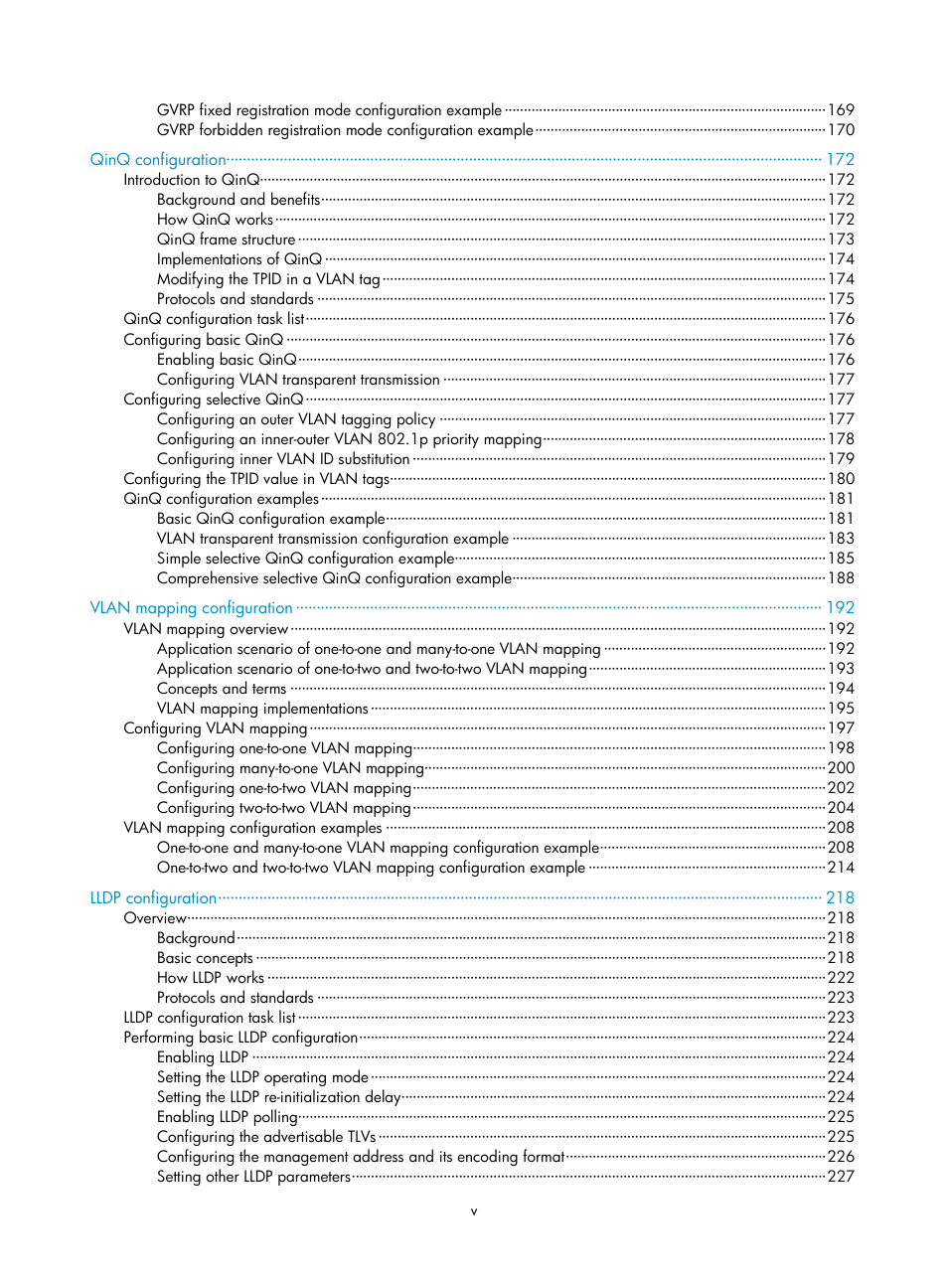 H3C Technologies H3C S10500 Series Switches User Manual | Page 10 / 251