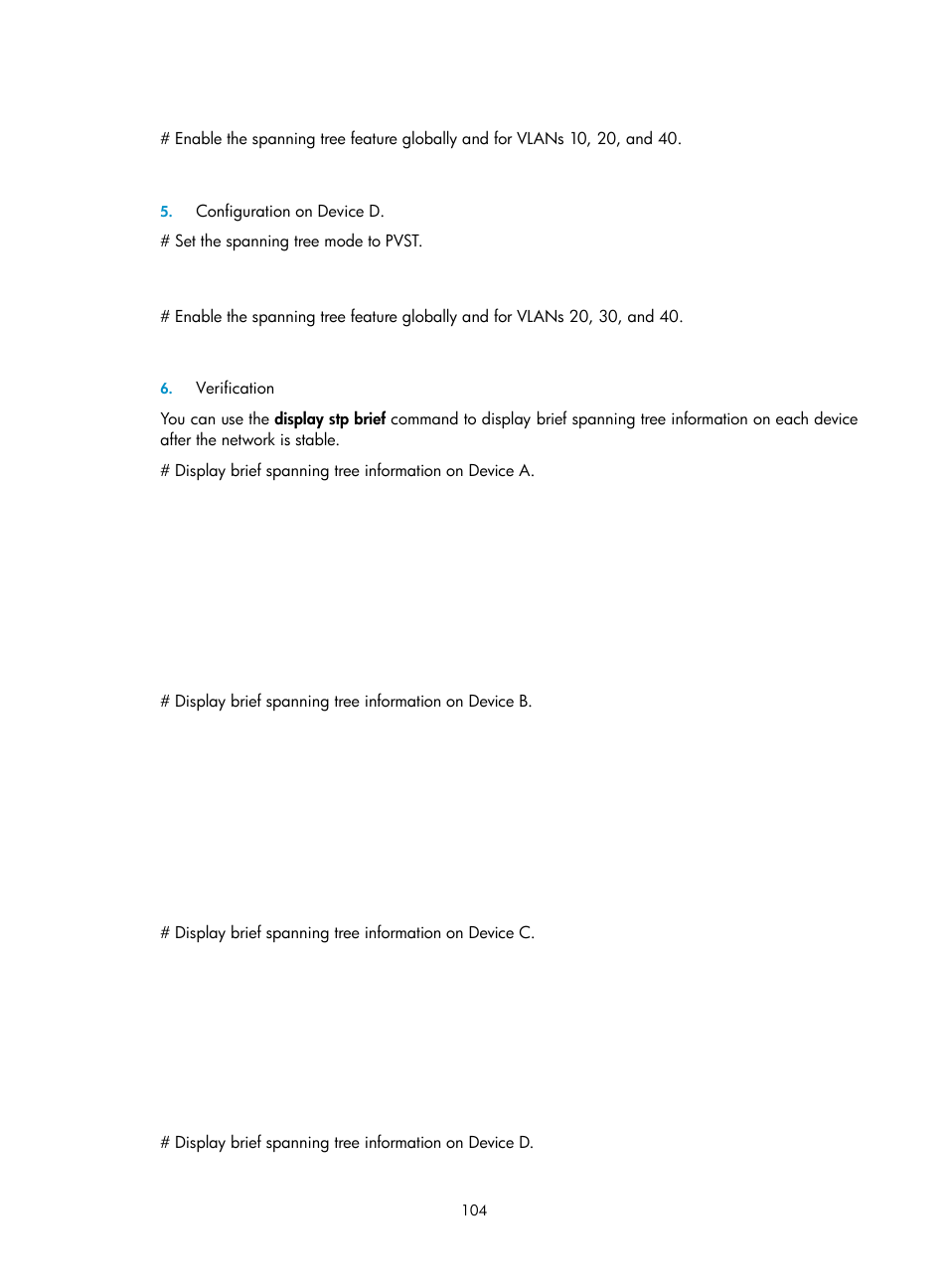 H3C Technologies H3C S10500 Series Switches User Manual | Page 115 / 251