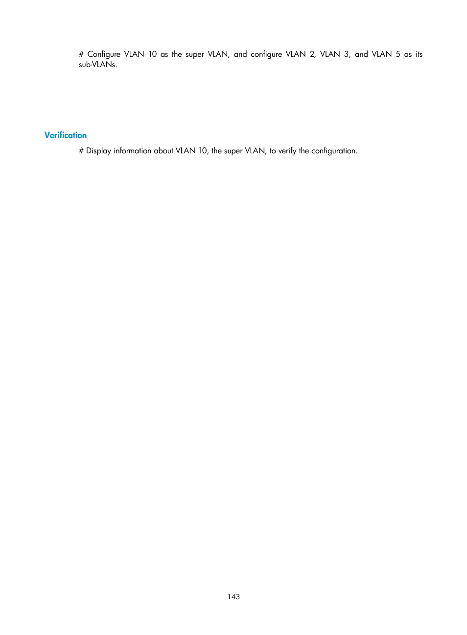 Verification | H3C Technologies H3C S10500 Series Switches User Manual | Page 154 / 251