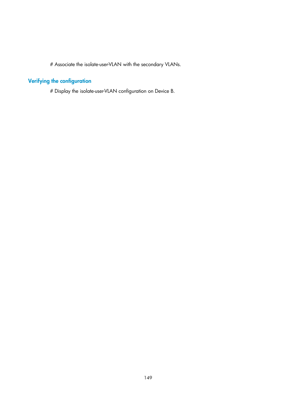 Verifying the configuration | H3C Technologies H3C S10500 Series Switches User Manual | Page 160 / 251