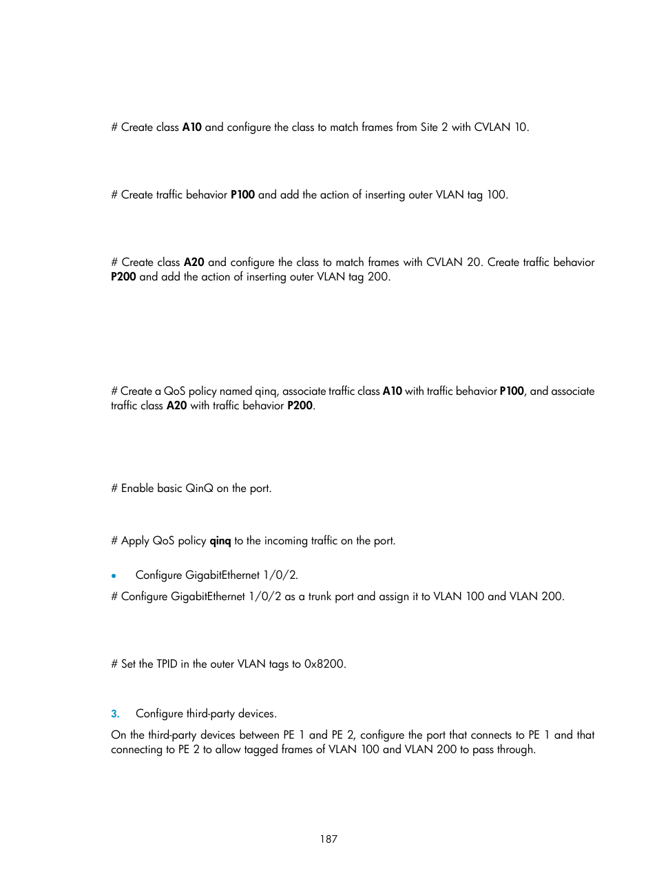 H3C Technologies H3C S10500 Series Switches User Manual | Page 198 / 251