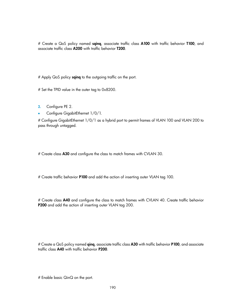 H3C Technologies H3C S10500 Series Switches User Manual | Page 201 / 251