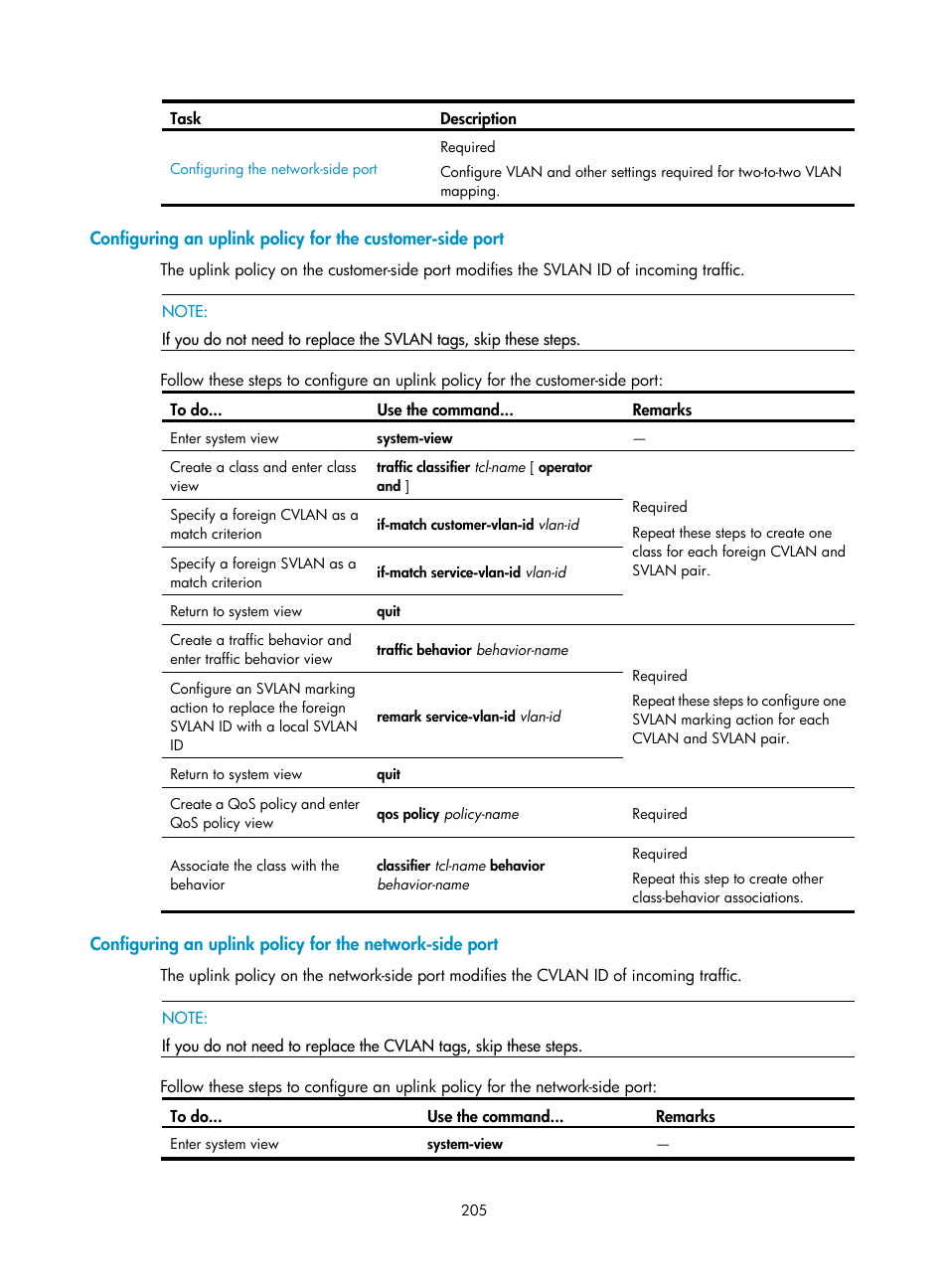 H3C Technologies H3C S10500 Series Switches User Manual | Page 216 / 251