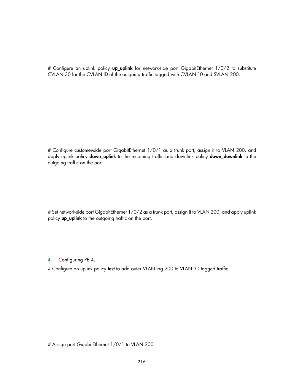 H3C Technologies H3C S10500 Series Switches User Manual | Page 227 / 251