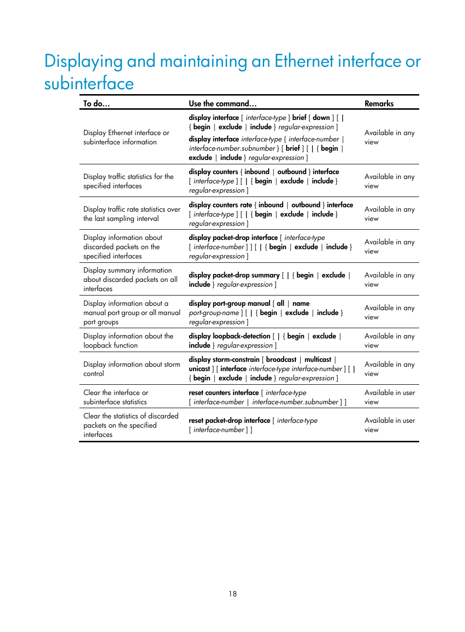 H3C Technologies H3C S10500 Series Switches User Manual | Page 29 / 251