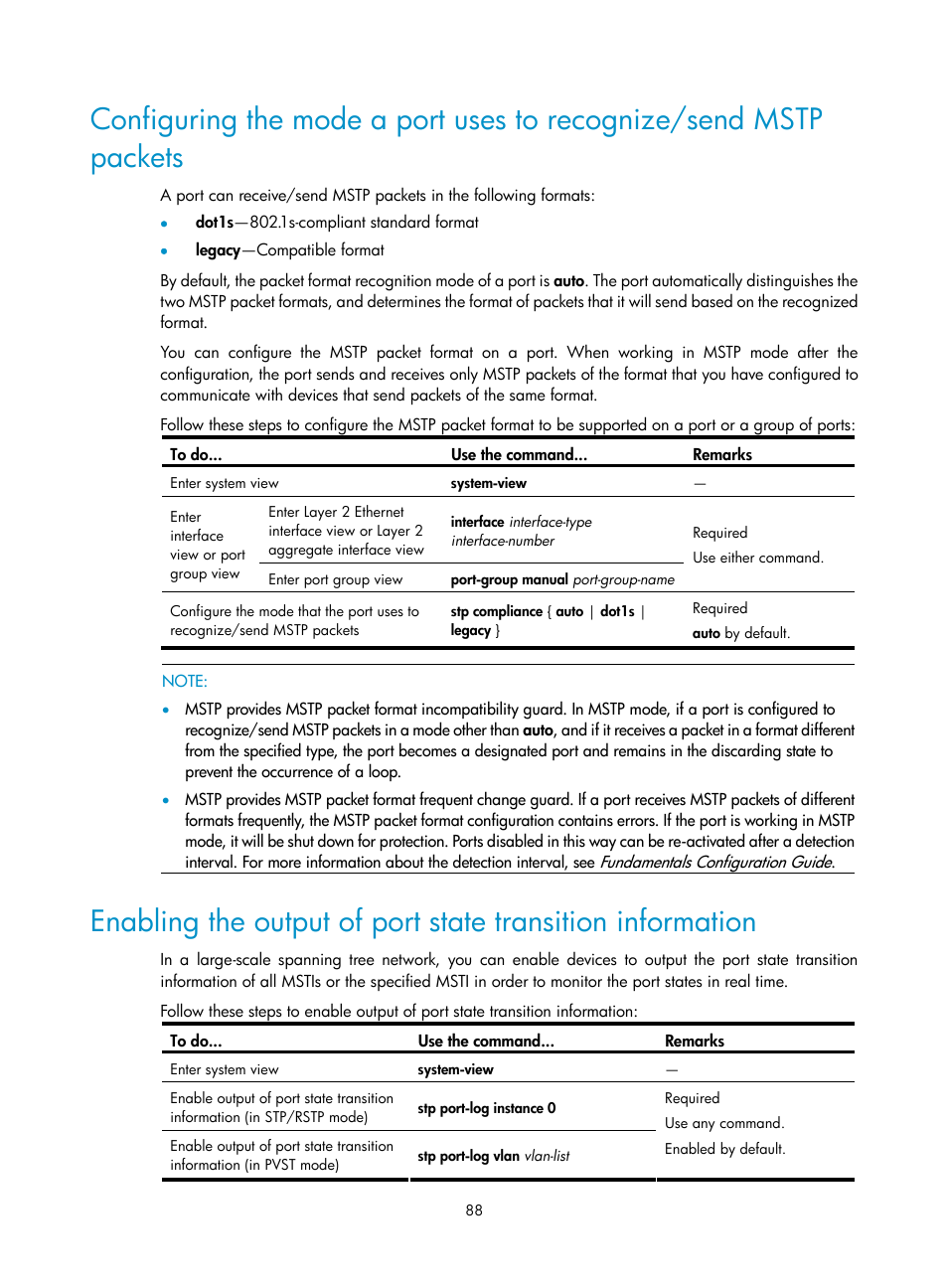 H3C Technologies H3C S10500 Series Switches User Manual | Page 99 / 251