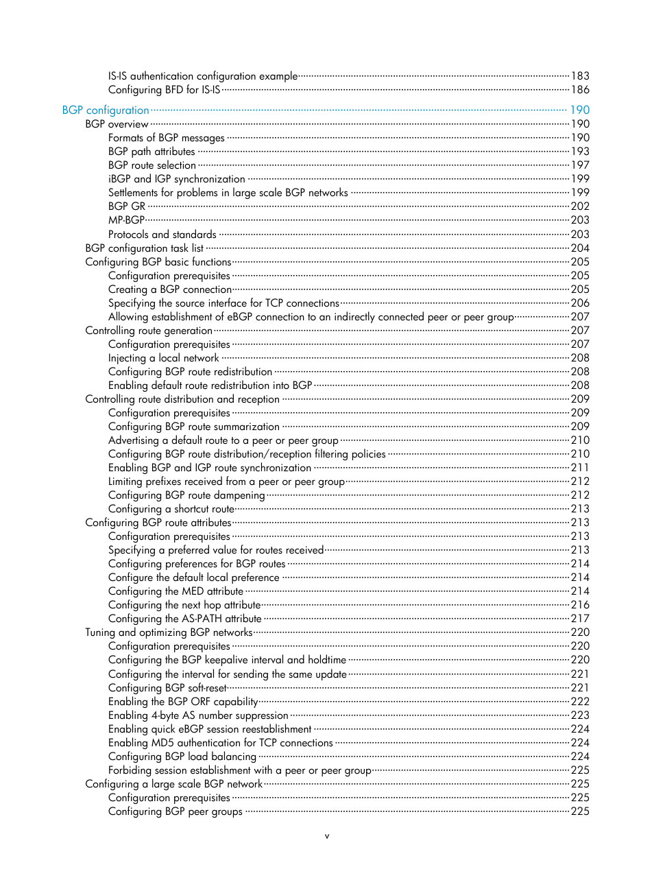 H3C Technologies H3C S10500 Series Switches User Manual | Page 10 / 397