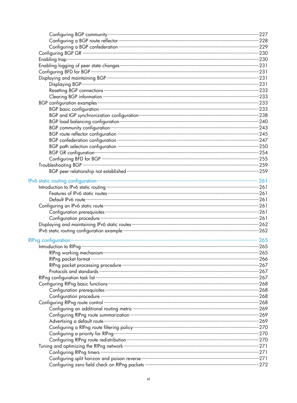 H3C Technologies H3C S10500 Series Switches User Manual | Page 11 / 397
