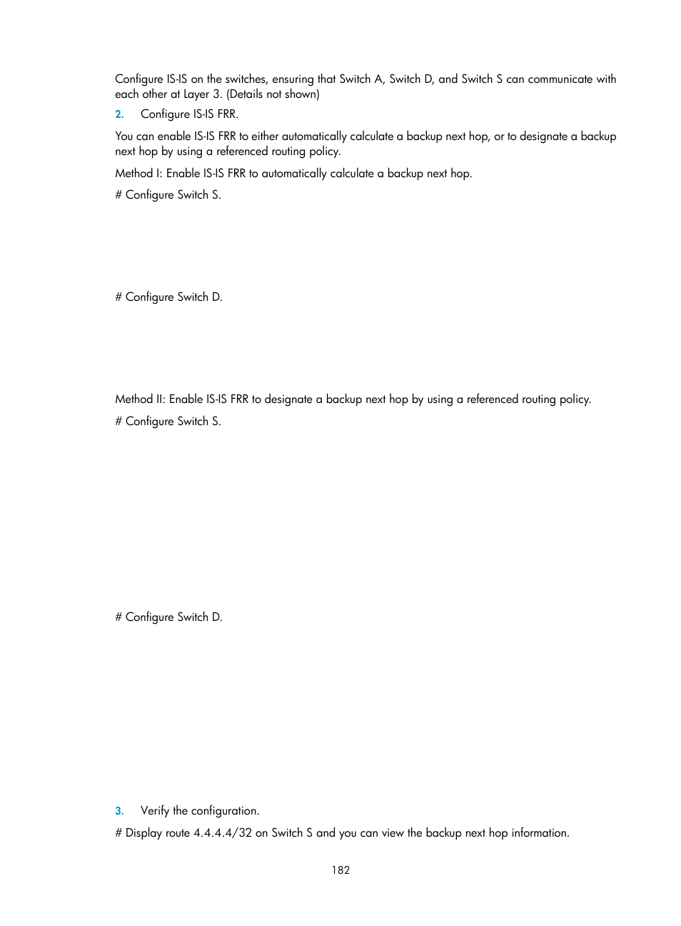 H3C Technologies H3C S10500 Series Switches User Manual | Page 197 / 397