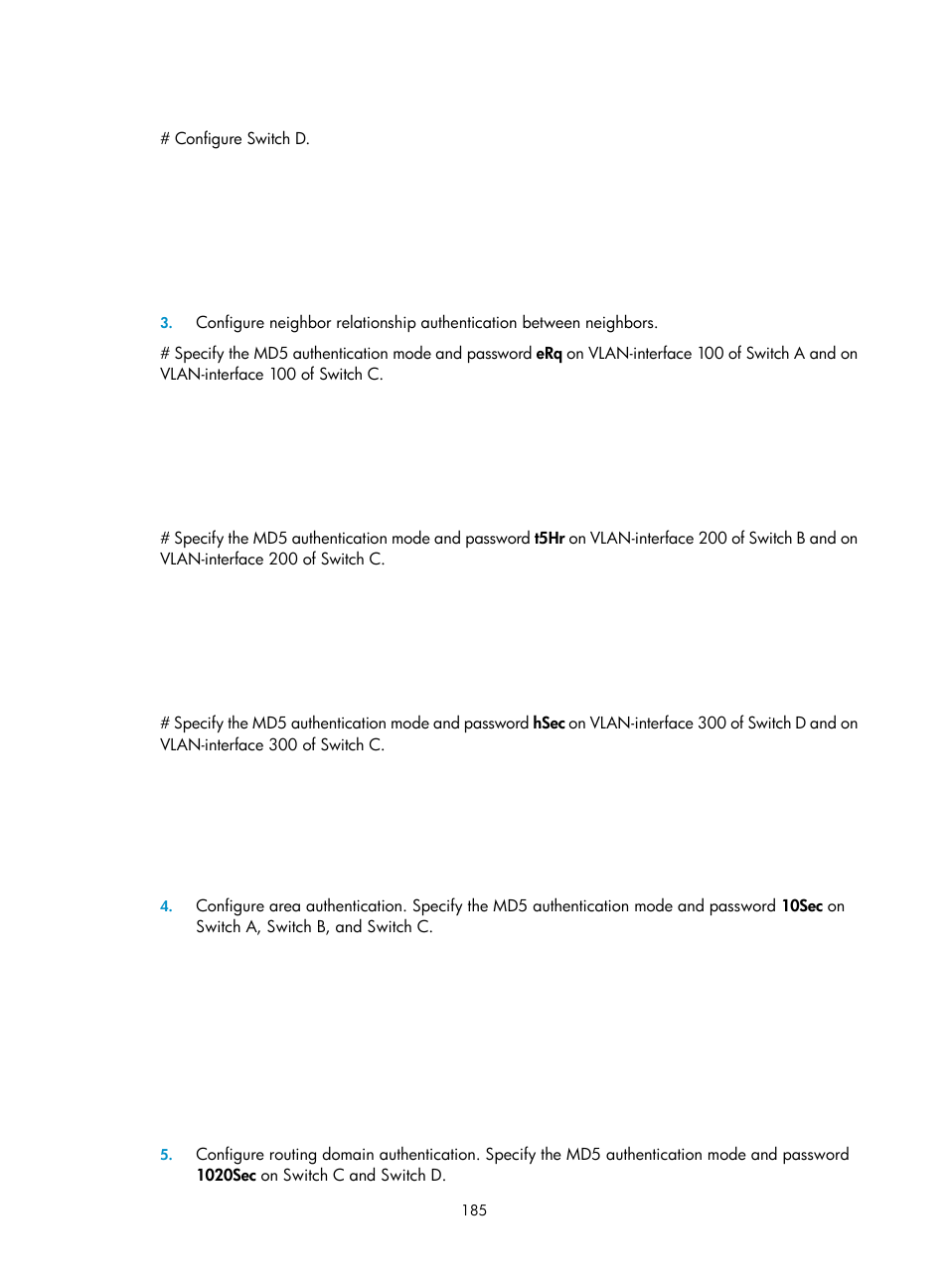 H3C Technologies H3C S10500 Series Switches User Manual | Page 200 / 397