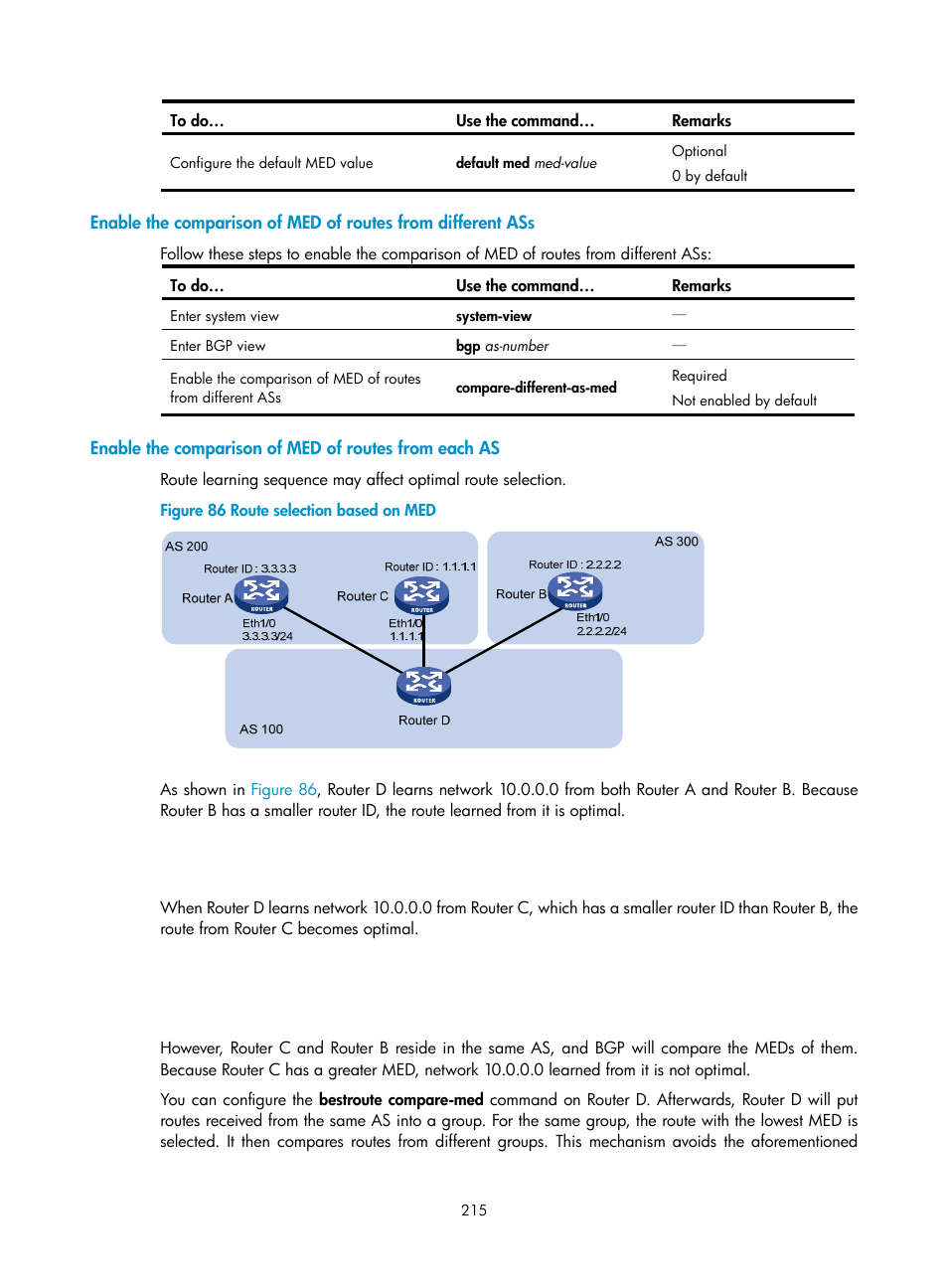 H3C Technologies H3C S10500 Series Switches User Manual | Page 230 / 397