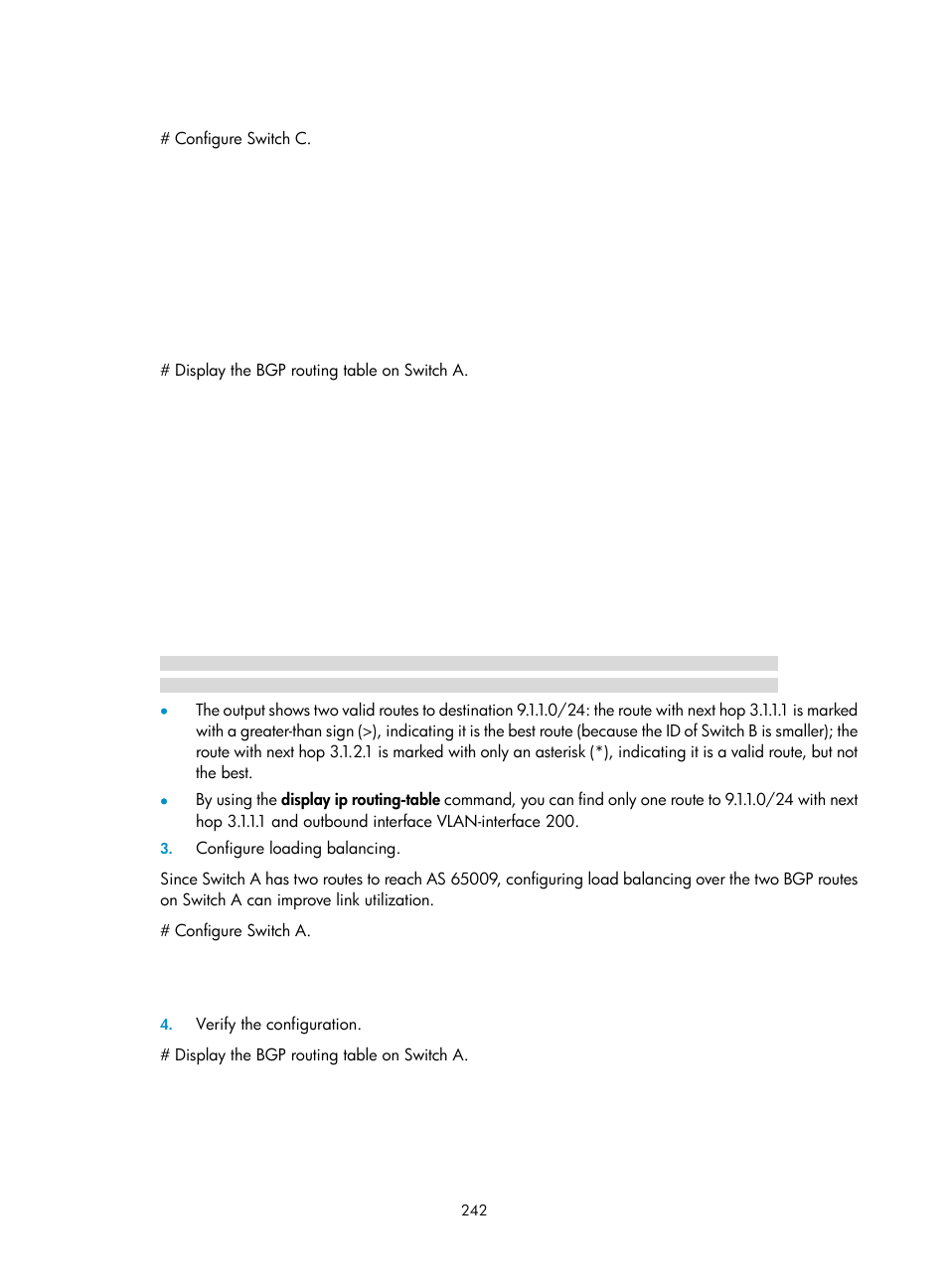 H3C Technologies H3C S10500 Series Switches User Manual | Page 257 / 397