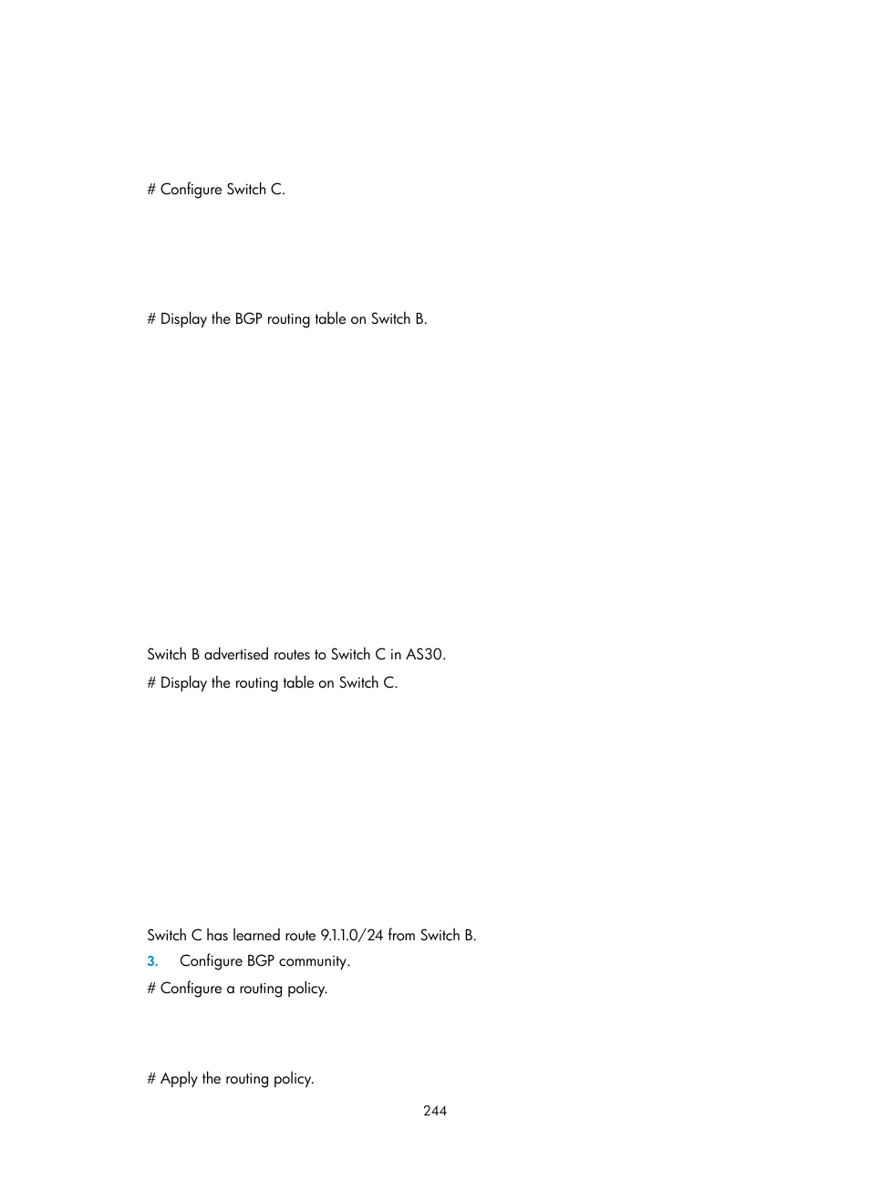 H3C Technologies H3C S10500 Series Switches User Manual | Page 259 / 397