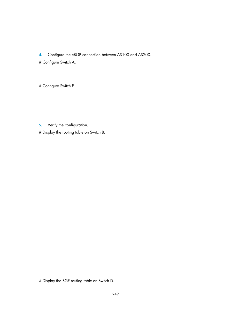 H3C Technologies H3C S10500 Series Switches User Manual | Page 264 / 397