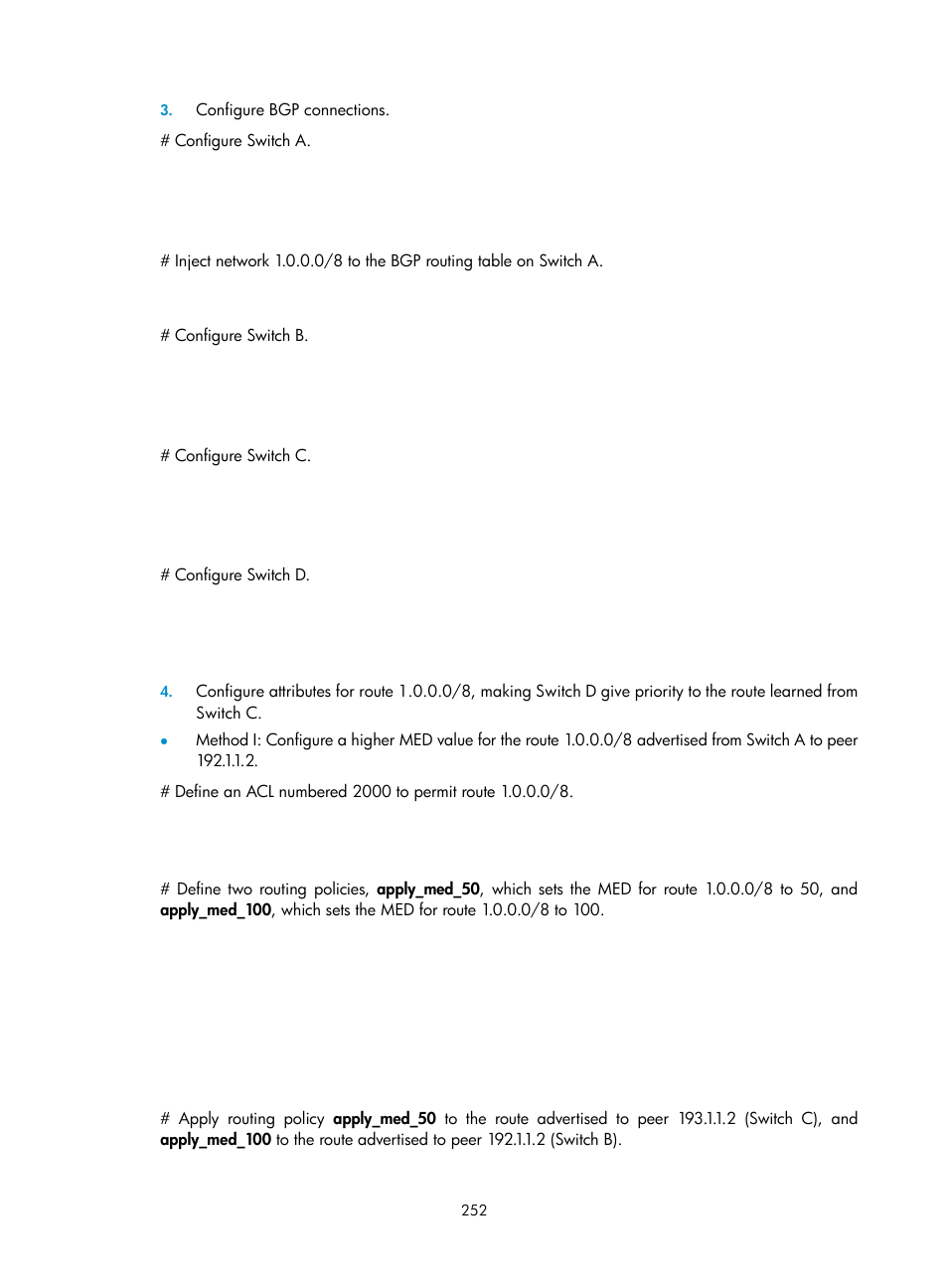 H3C Technologies H3C S10500 Series Switches User Manual | Page 267 / 397