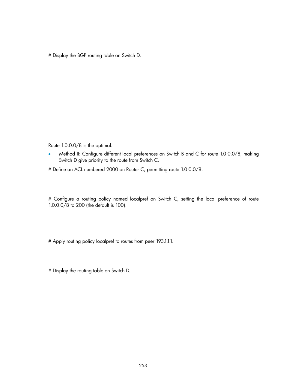 H3C Technologies H3C S10500 Series Switches User Manual | Page 268 / 397
