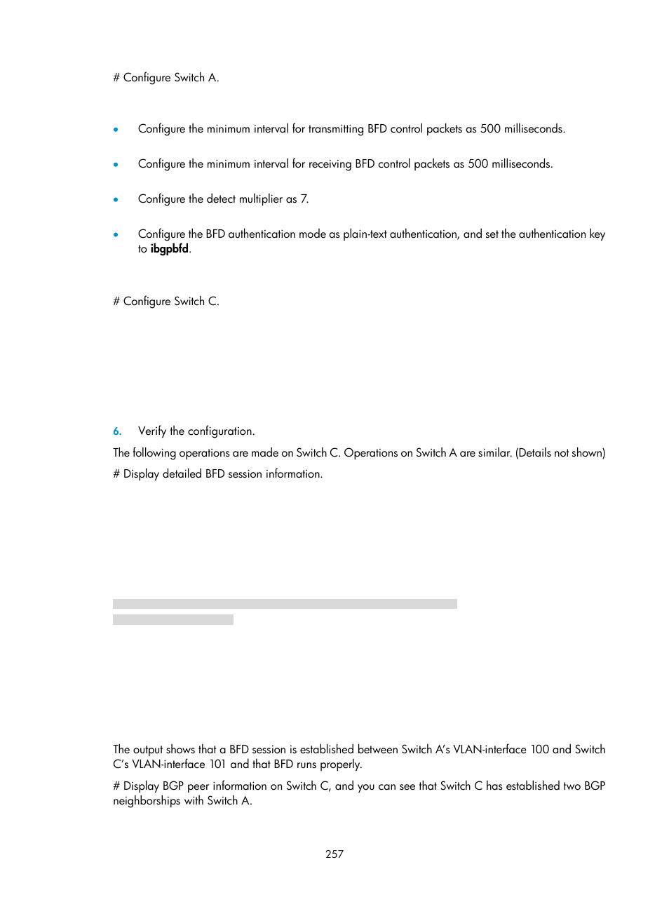 H3C Technologies H3C S10500 Series Switches User Manual | Page 272 / 397