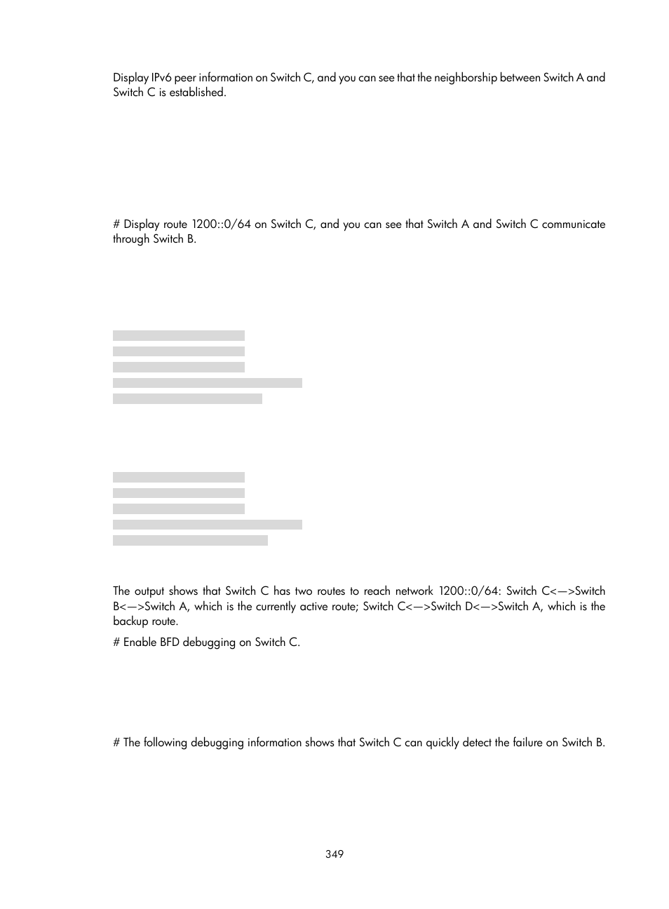 H3C Technologies H3C S10500 Series Switches User Manual | Page 364 / 397