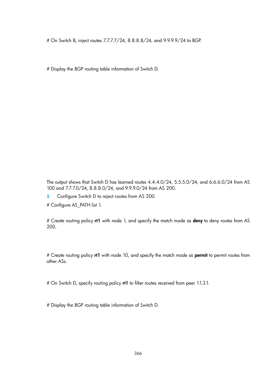 H3C Technologies H3C S10500 Series Switches User Manual | Page 381 / 397
