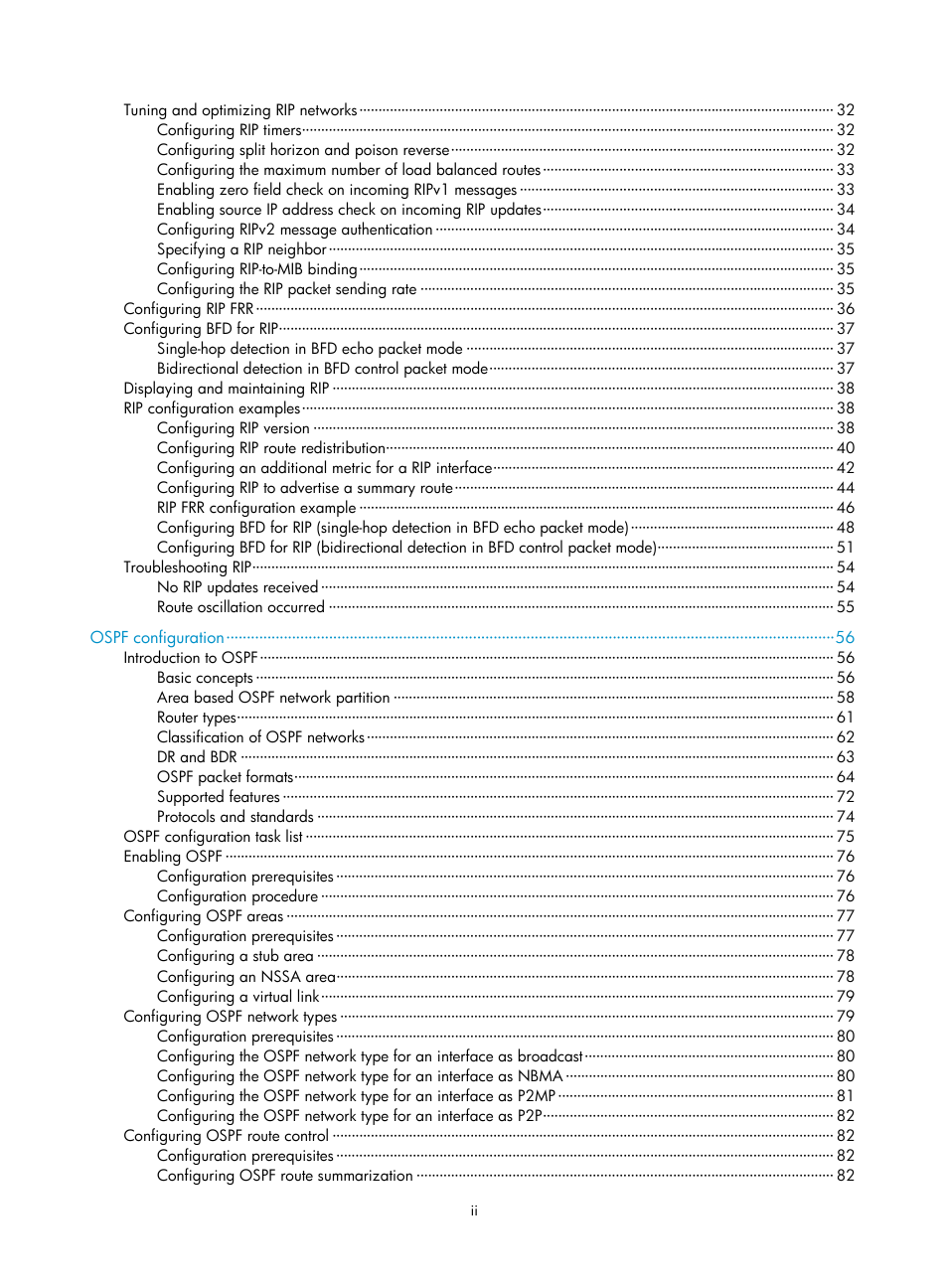 H3C Technologies H3C S10500 Series Switches User Manual | Page 7 / 397