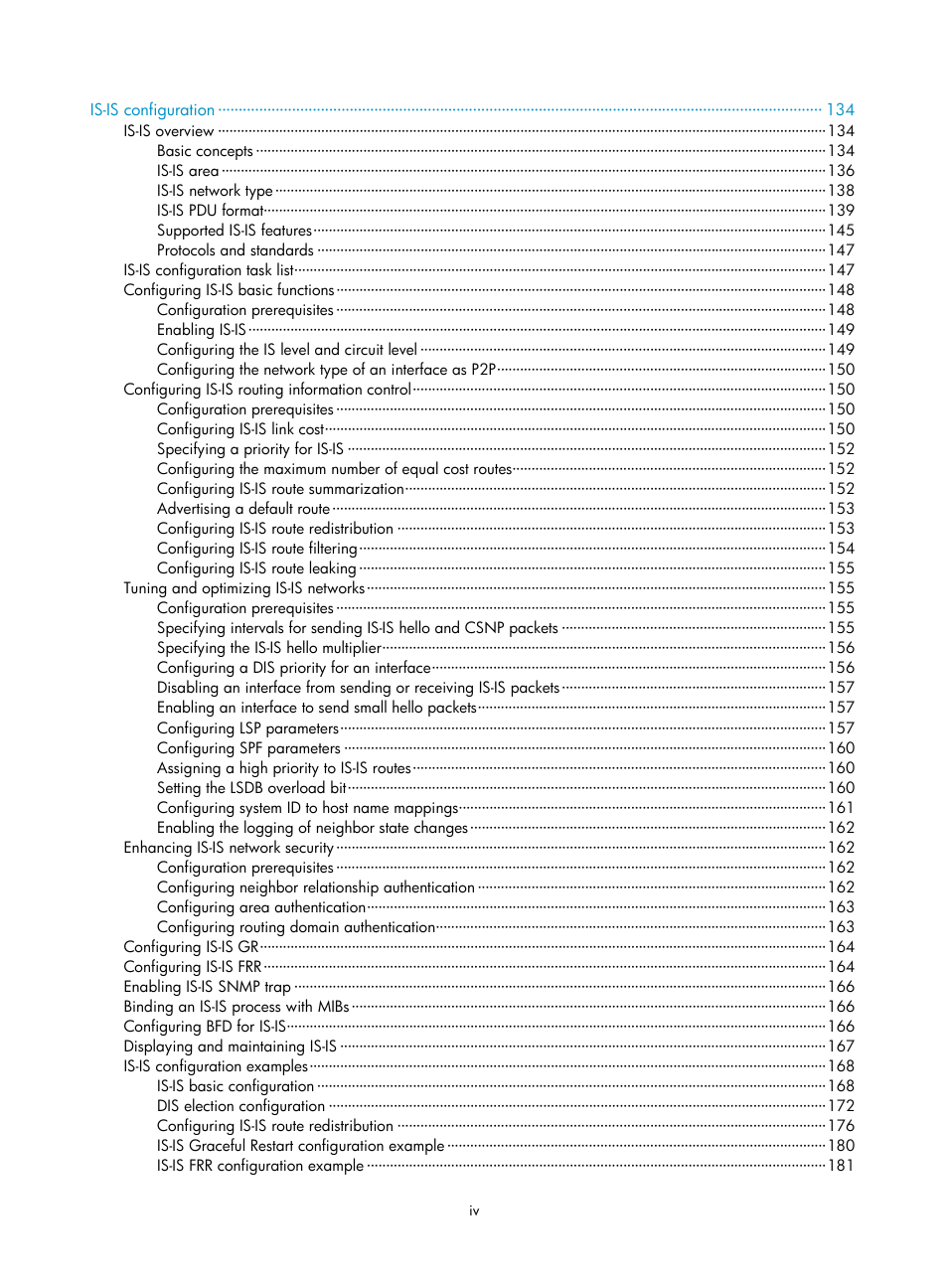 H3C Technologies H3C S10500 Series Switches User Manual | Page 9 / 397