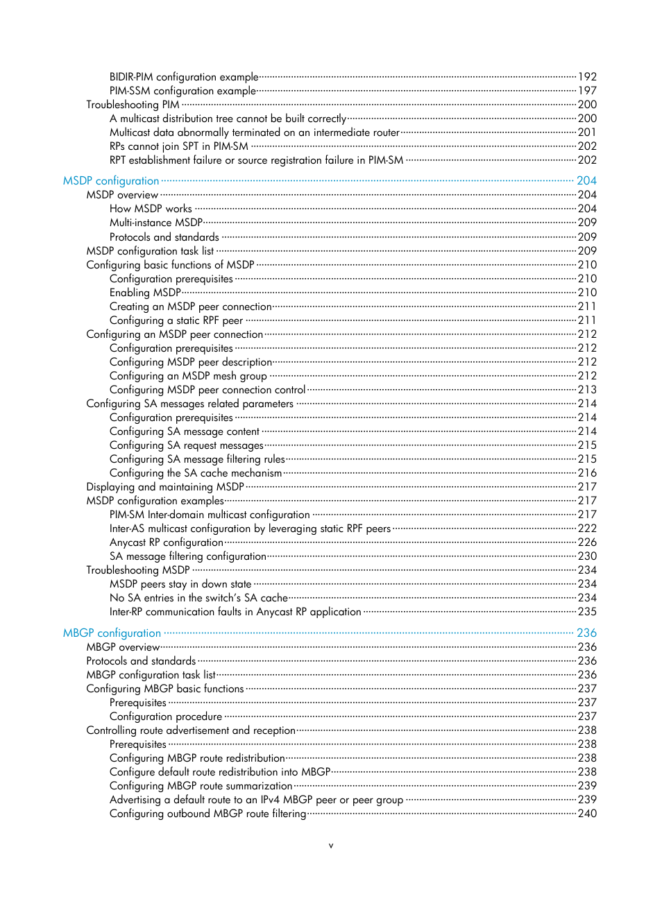 H3C Technologies H3C S10500 Series Switches User Manual | Page 10 / 467