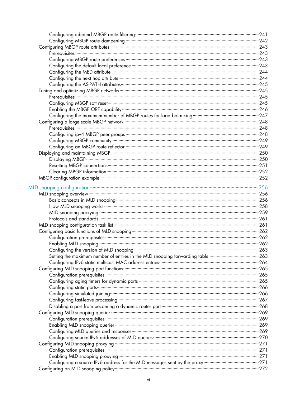 H3C Technologies H3C S10500 Series Switches User Manual | Page 11 / 467