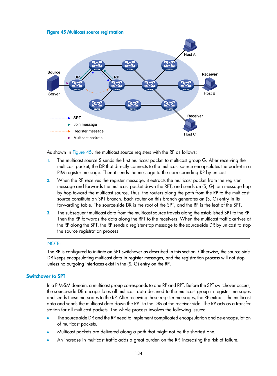 Switchover to spt | H3C Technologies H3C S10500 Series Switches User Manual | Page 149 / 467