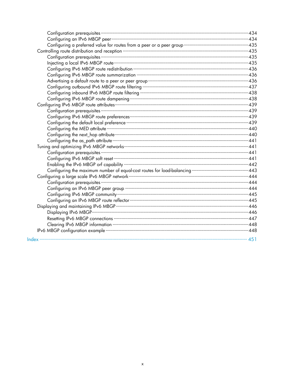 H3C Technologies H3C S10500 Series Switches User Manual | Page 15 / 467