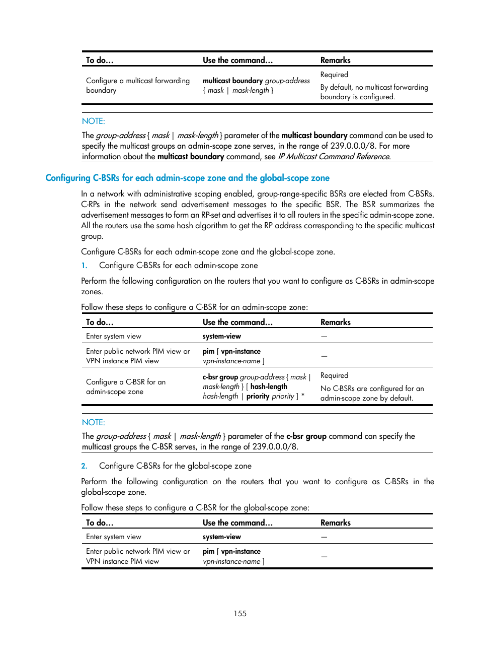 H3C Technologies H3C S10500 Series Switches User Manual | Page 170 / 467