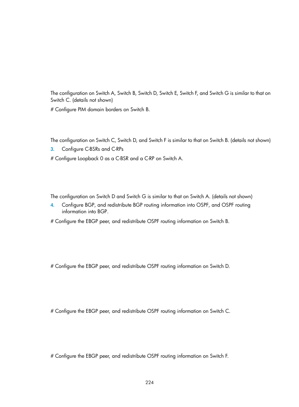 H3C Technologies H3C S10500 Series Switches User Manual | Page 239 / 467