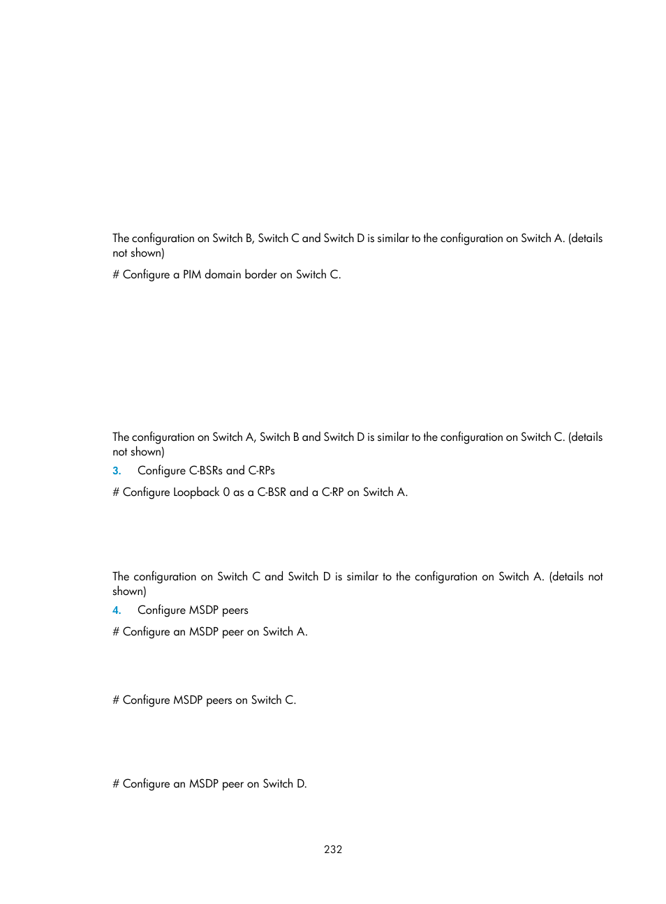 H3C Technologies H3C S10500 Series Switches User Manual | Page 247 / 467