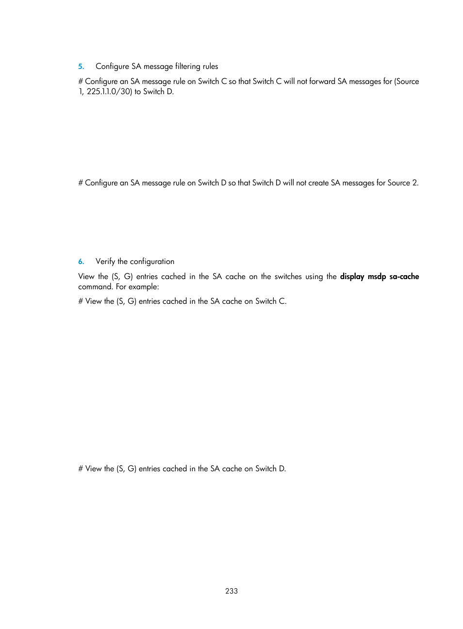 H3C Technologies H3C S10500 Series Switches User Manual | Page 248 / 467