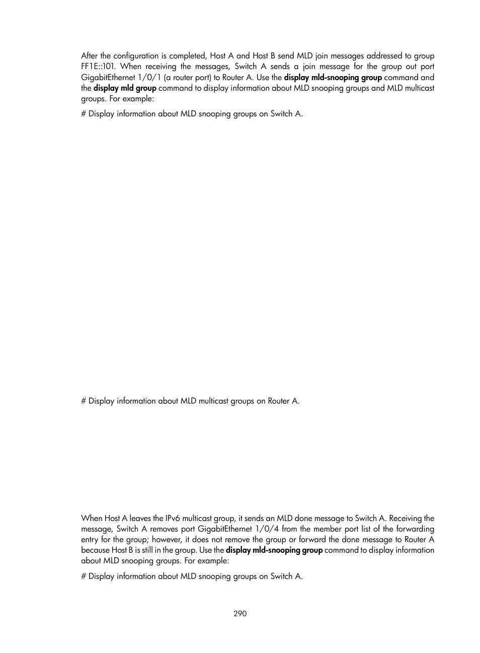 H3C Technologies H3C S10500 Series Switches User Manual | Page 305 / 467