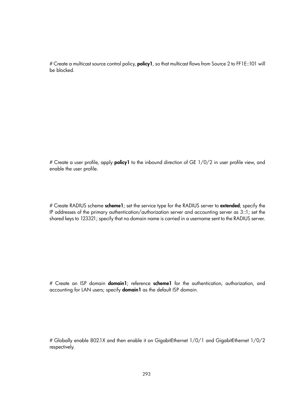 H3C Technologies H3C S10500 Series Switches User Manual | Page 308 / 467