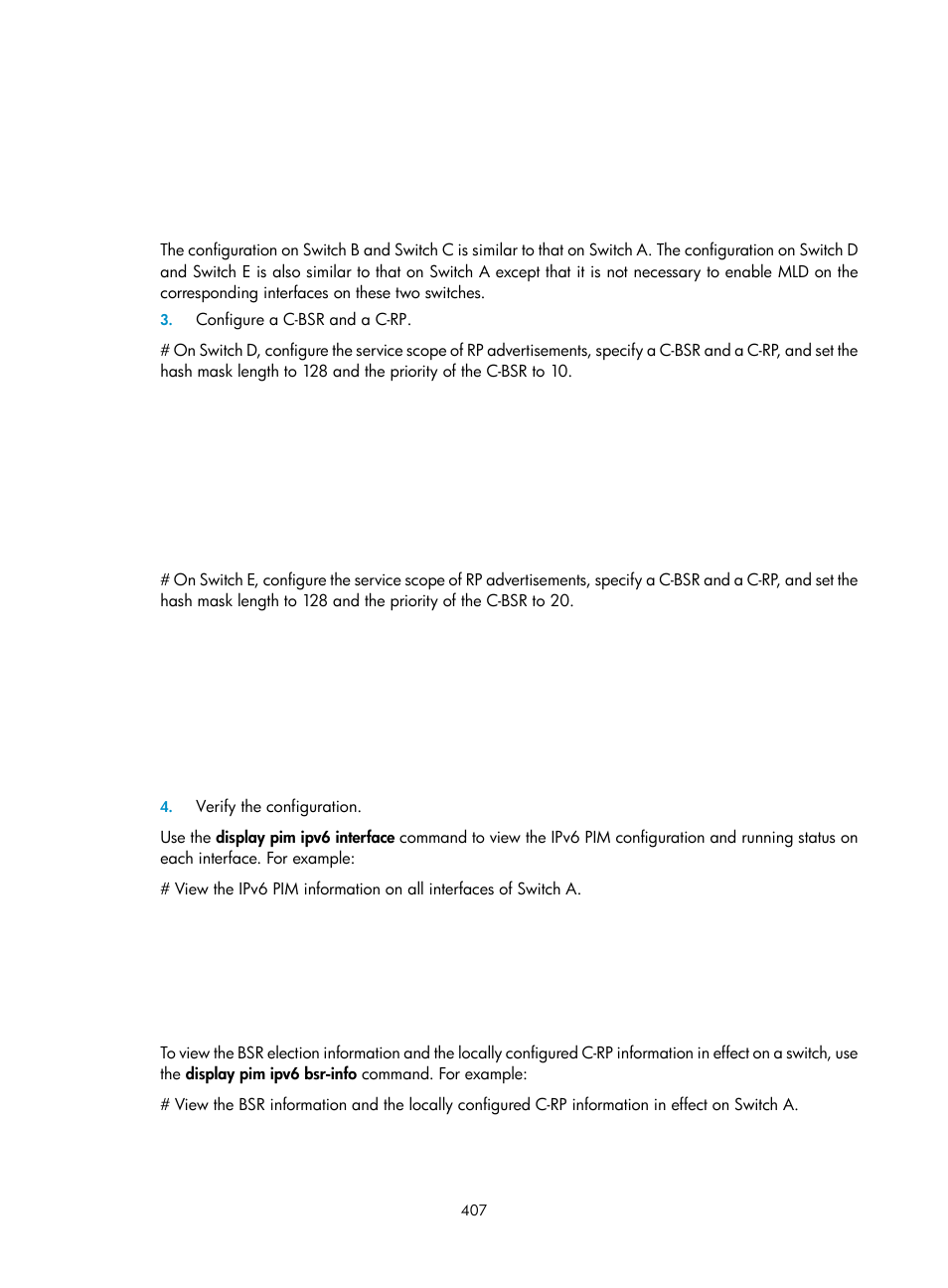 H3C Technologies H3C S10500 Series Switches User Manual | Page 422 / 467