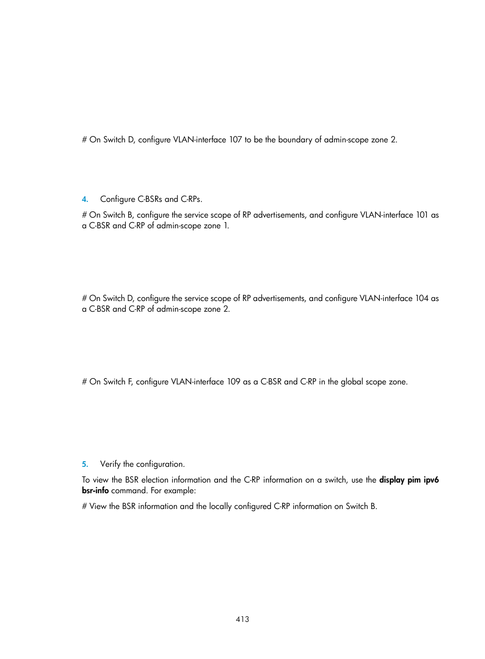 H3C Technologies H3C S10500 Series Switches User Manual | Page 428 / 467