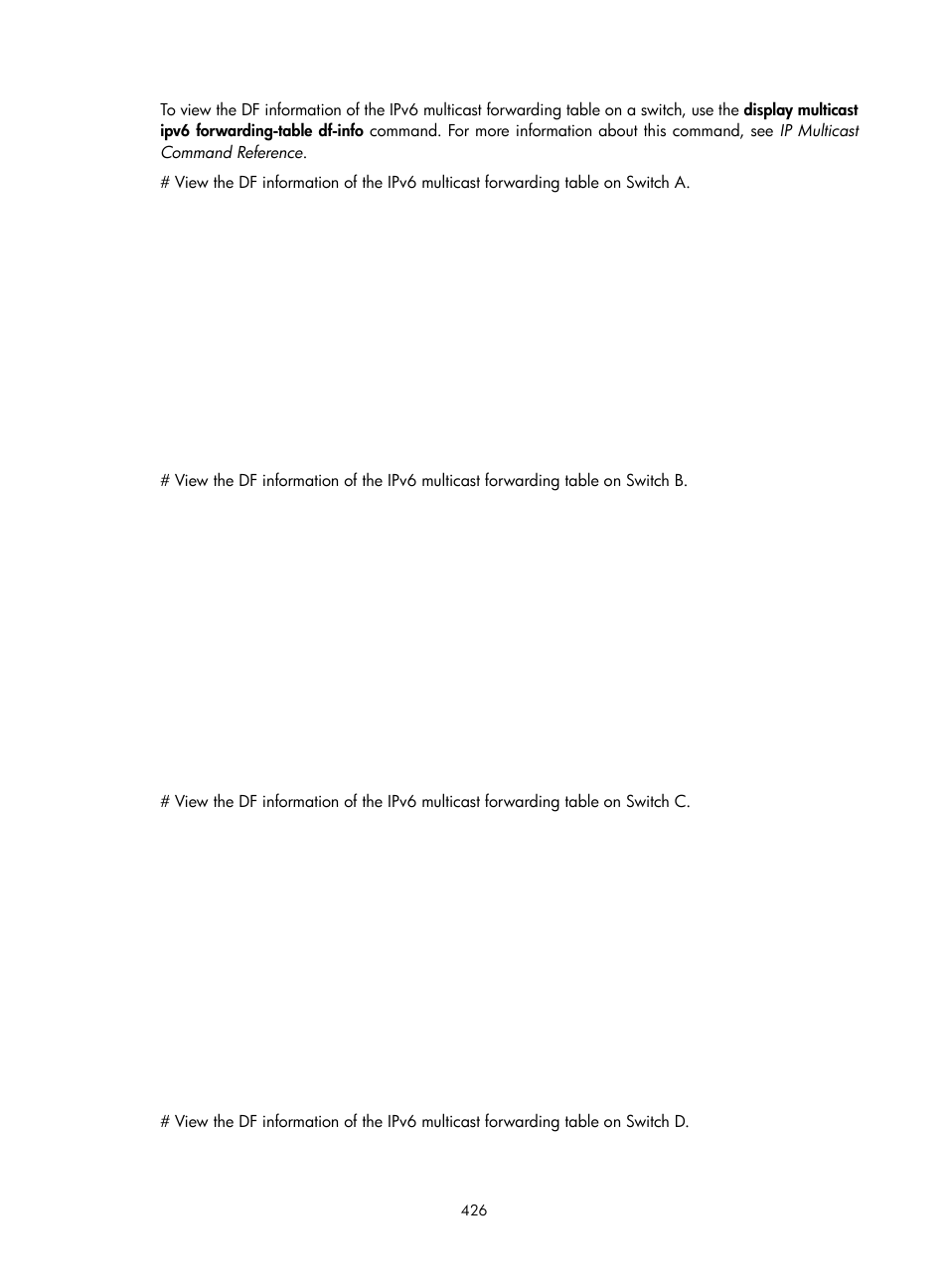 H3C Technologies H3C S10500 Series Switches User Manual | Page 441 / 467