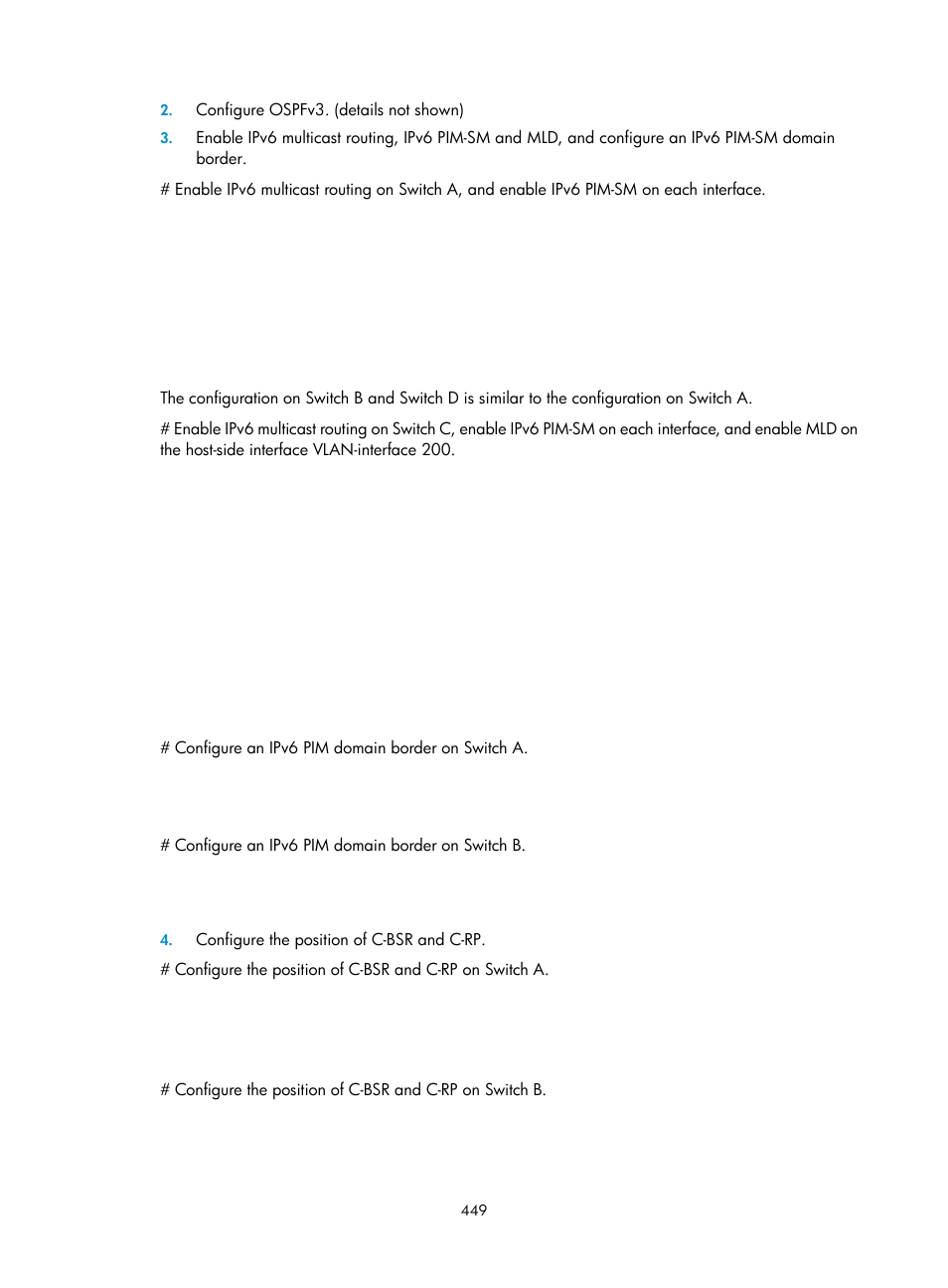 H3C Technologies H3C S10500 Series Switches User Manual | Page 464 / 467