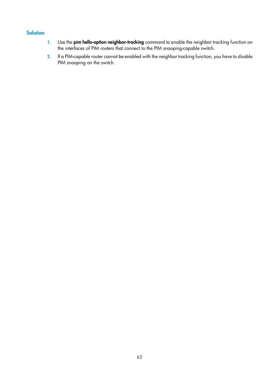 Solution | H3C Technologies H3C S10500 Series Switches User Manual | Page 77 / 467