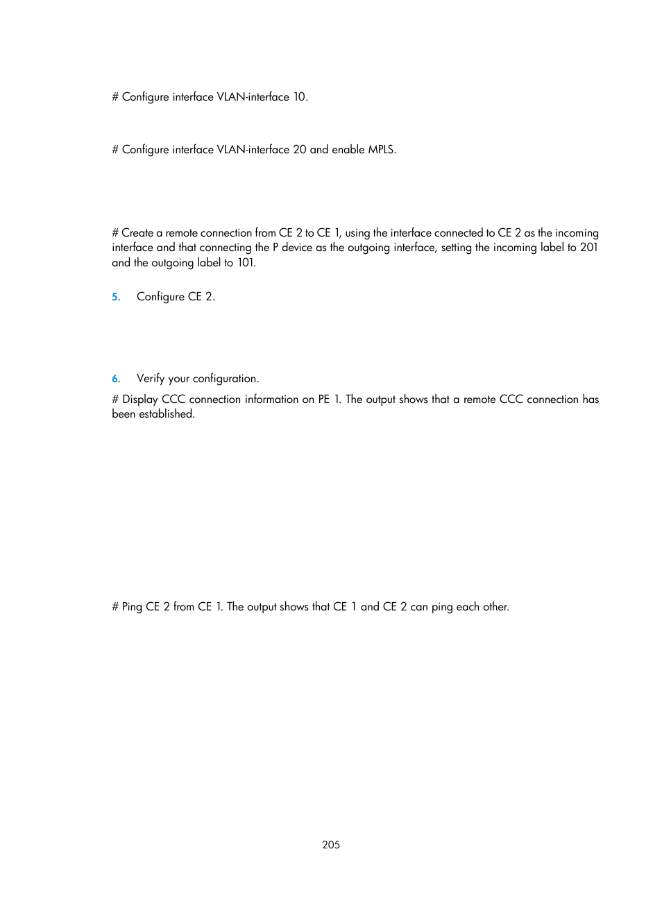 H3C Technologies H3C S10500 Series Switches User Manual | Page 216 / 395