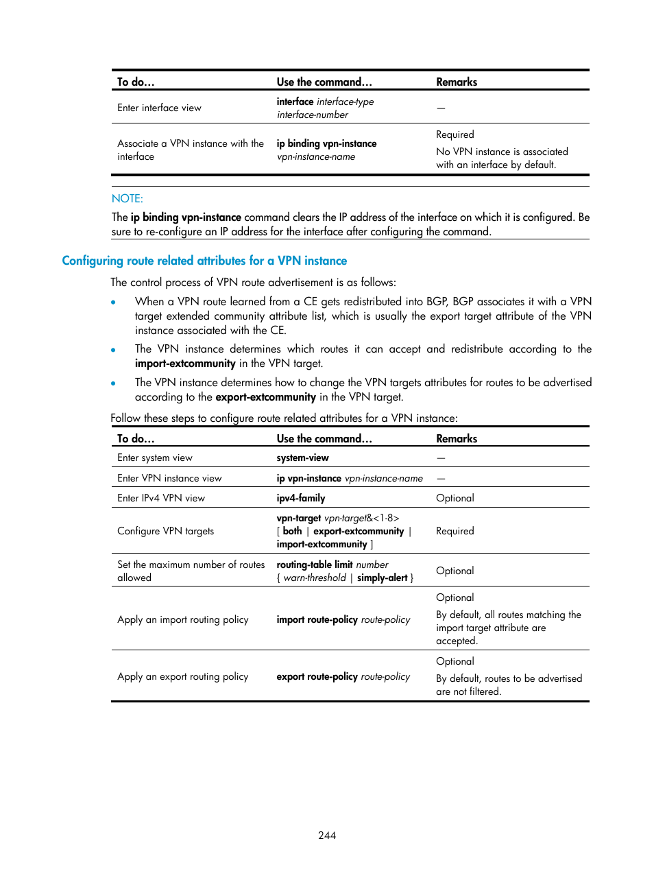 H3C Technologies H3C S10500 Series Switches User Manual | Page 255 / 395
